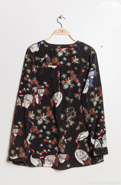 Blouse Élégance Florale