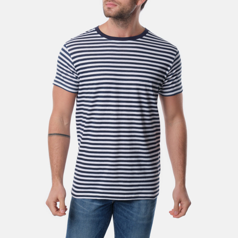 T-shirt manches courtes à rayures